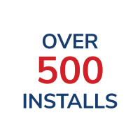 OVER 500 INSTALLS